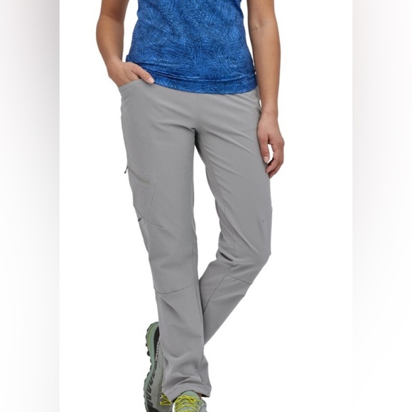 Patagonia Chambeau Rock Pants Women - Feather Grey Like New - Picture 2 of 10